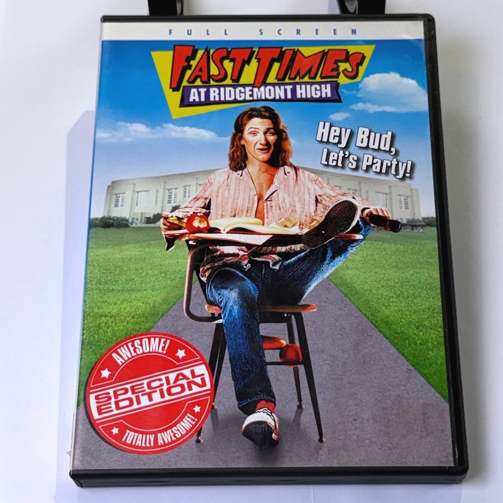 Fast Times at RidgeMont High Special Edition DVD Movie 1072B4